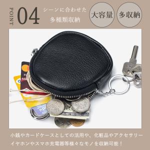 ミニポシェット 本革 牛革 レザー コインケー...の詳細画像5