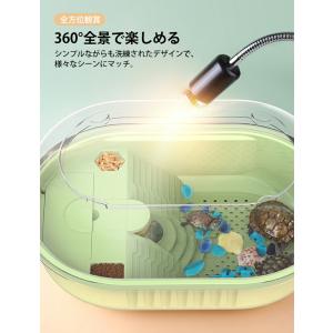 カメ 水槽 フィルター付き 小型 排泄物分離 ...の詳細画像4