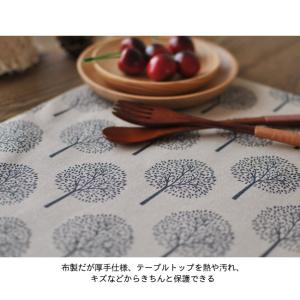 ランチョンマット 北欧 和風 厚手 ツリー柄 ...の詳細画像5
