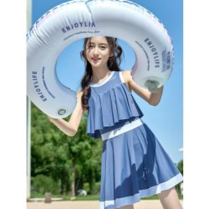 スクール水着 女の子 キッズ ワンピース パン...の詳細画像3