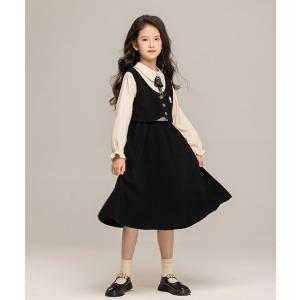 女の子 フォーマル ロングワンピース キッズ ...の詳細画像2