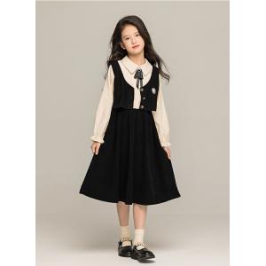 女の子 フォーマル ロングワンピース キッズ ...の詳細画像3