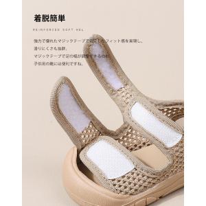 ベビーサンダル キッズサンダル マジックテープ...の詳細画像2