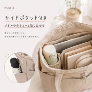 トートバッグ レディース 大容量 A4対応 軽...の詳細画像5