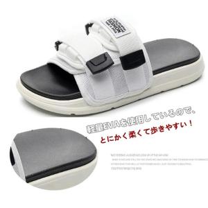 スポーツサンダル 厚底 メンズ レディース 男...の詳細画像3