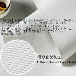 大理石柄 テーブルクロス PUレザー テーブル...の詳細画像4
