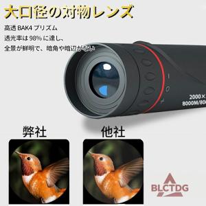 単眼鏡 望遠鏡 11高倍率 三脚付き スマホに...の詳細画像3