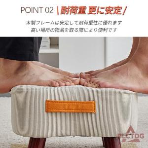 オットマン スツール フロアソファ 足置き 足...の詳細画像3