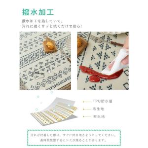 【10サイズx4柄】テーブルクロス 北欧 食卓...の詳細画像3