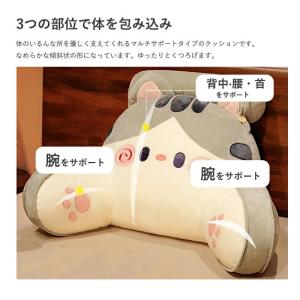 背もたれ クッション 三角クッション サポート...の詳細画像2