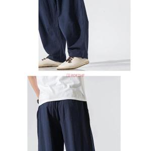 イージーパンツ メンズ ワイドパンツ サルエル...の詳細画像3