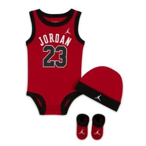 NIKE ベビー 赤 ナイキ ジョーダン 新生...の詳細画像1
