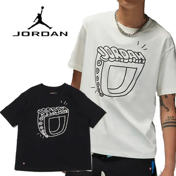 NIKE Jordan ジョーダン 半袖 Tシャツ  ジャンプマン 白 黒 DQ4594 133