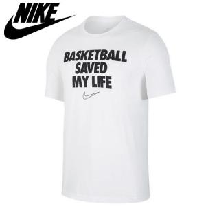 ナイキ バスケットボール 半袖 メンズ BASKETBALL SAVED MY LIFE Tシャツ  CD1132 100 010｜metaballer