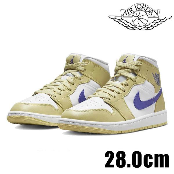 NIKE AIR JORDAN 1 MID ナイキ BQ6472 701 レモンウォッシュ スニーカ...