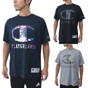 Champion チャンピオン バスケットウェア Tシャツ プレイグラウンド PG MVS T-SHIRTS C3-KB374｜metaballer