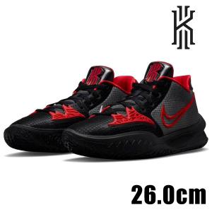 NIKE KYRIE 4 LOW ナイキ カイリー 4 ロー  EP CZ0105 006 メンズ ブラック 黒 赤 ローカット バッシュ KILLER CROSS OVER