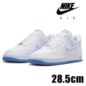NIKE AIR FORCE 1 07 Low DV0788 101 メンズ ホワイト 白 ブルー 青 ナイキ エア フォース カジュアル シューズ