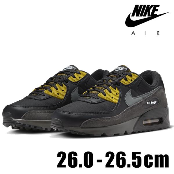 NIKE AIR MAX 90 FB9657 001 メンズ ブラック 黒 イエロー ナイキ エア ...