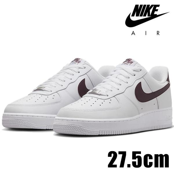 NIKE AIR FORCE 1 07 FJ4146 112 メンズ ホワイト 白 バーガンディ ナ...