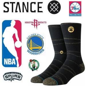 STANCE × NBA バスケットボール スタンス 公式サプライヤー メンズ 靴下 ソックス M558B19 Lサイズ 27 - 29 cm