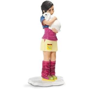 シュライヒ ファームワールド 少女 (ウサギ) フィギュア 13902