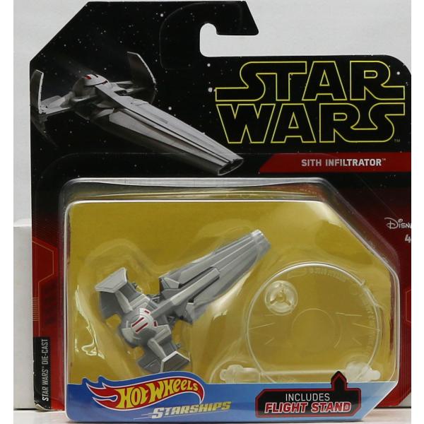 Hot Wheels Star Wars Starships SITH INFILTRATOR 20...
