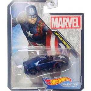 Hot Wheels Marvel Character Car Captain America