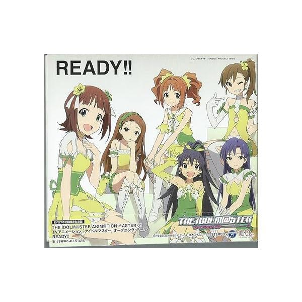 【中古】TVアニメ「アイドルマスター」オープニング・テーマ「READY!!」《DVD付初回限定盤》 ...