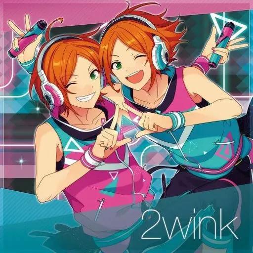 【中古】あんさんぶるスターズ! ユニットソングCD Vol.6 2wink（帯あり）