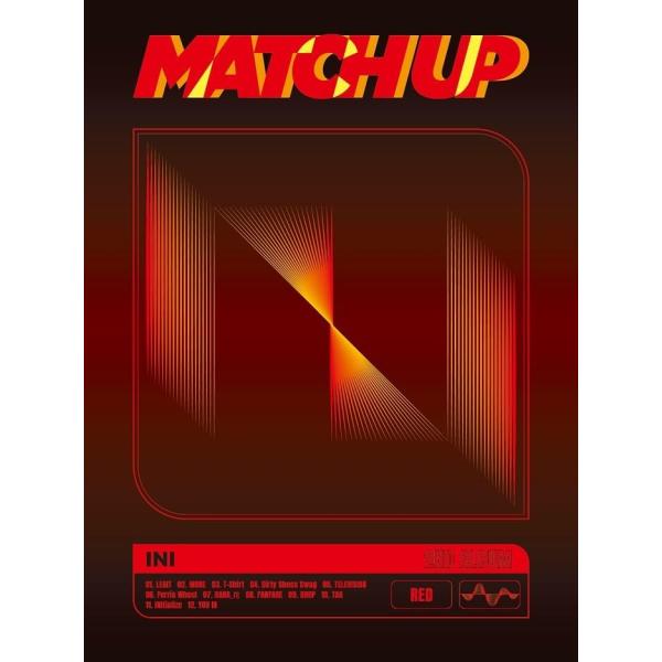 【中古】MATCH UP (RED Ver.)(初回限定盤)(DVD付)  /  INI（帯無し）