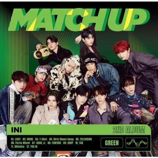 【中古】MATCH UP  /  INI （帯あり）