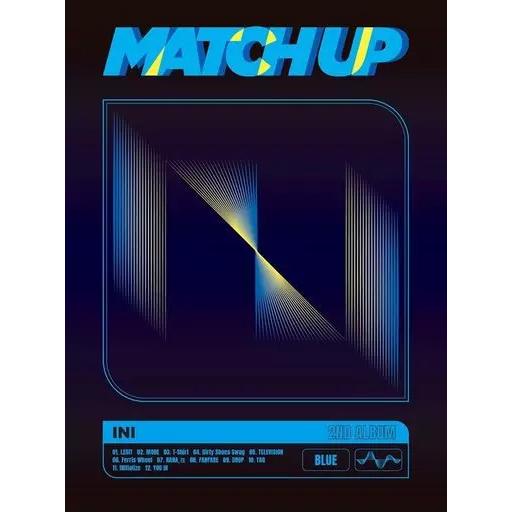 【中古】MATCH UP[DVD付初回限定盤/BLUE Ver.]  /  INI（帯無し）