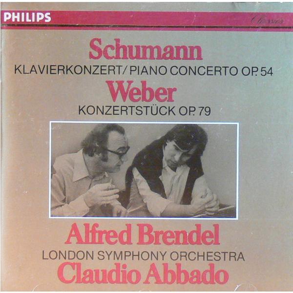 【中古】Piano Concerto / Schumann, Weber, Brendel（帯なし）