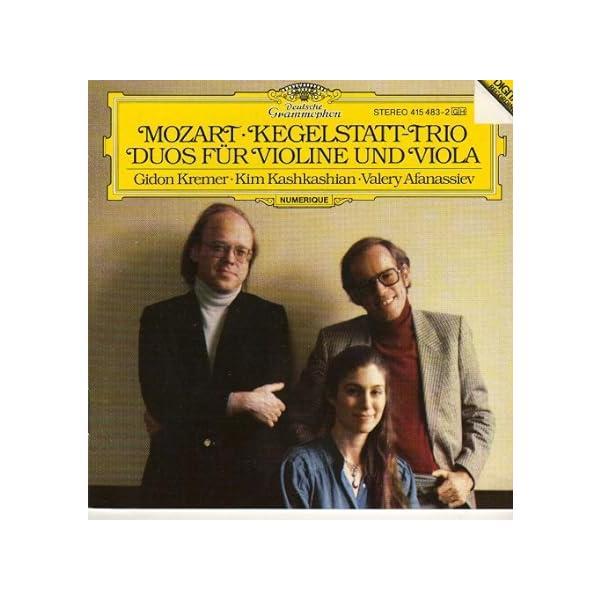 【中古】Kegelstarr Trio / Duos / Mozart, Kremer（帯なし）