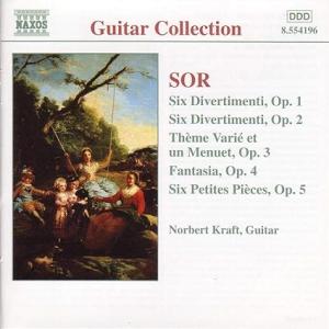 【中古】SOR: Guiter Music Opp. 1-5 / Fernando Sor (作曲)...