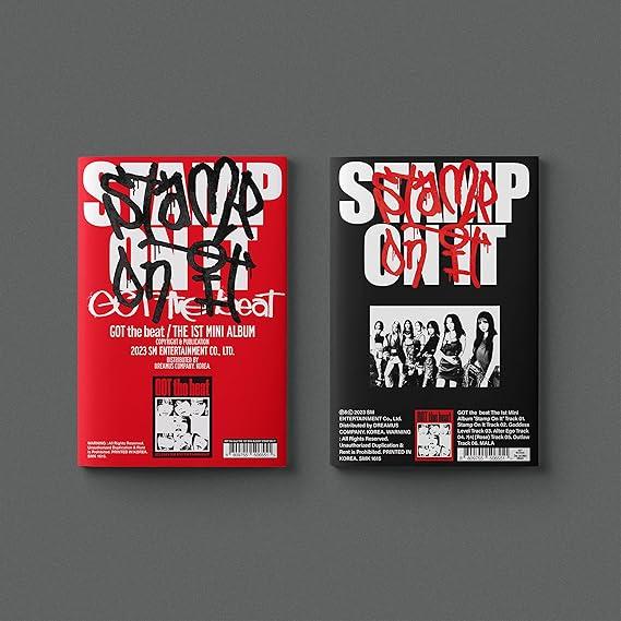 【中古】Stamp On It（韓国盤） / GOT the beat (黒)（帯無し）
