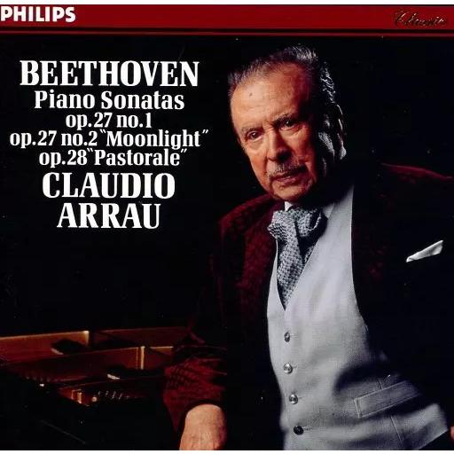 【中古】ベートーヴェン：ピアノ・ソナタ第13・14・15番 / クラウディオ・アラウ(ピアノ) （帯...