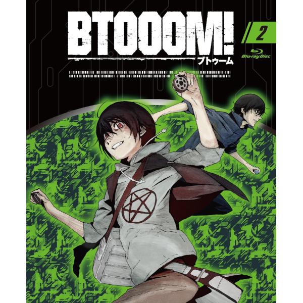【中古】TVアニメーション「BTOOOM! 」02【初回生産限定盤】 [Blu-ray]（帯無し）