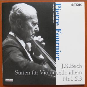 【中古】J.S.バッハ：無伴奏チェロ組曲第1, 3, 5番 / フルニエ(ピエール)（帯無し）