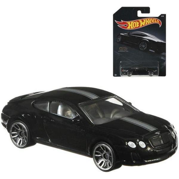 Hot Wheels 1:64 Scale Black Bentley Continental Su...