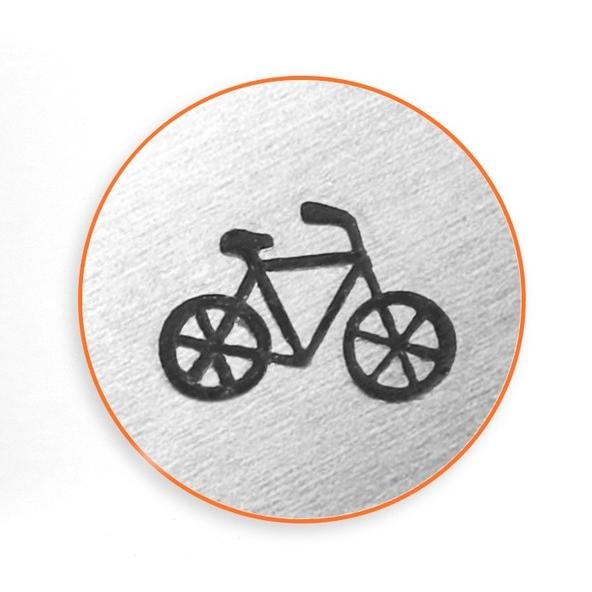 彫金刻印 Bicycle＊自転車のデザイン　革細工/レザークラフトにも*ImpressArt