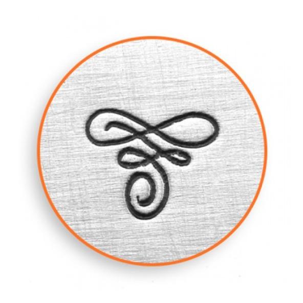 彫金刻印 Flourish A＊フローラル 革細工/レザークラフトにも*ImpressArt