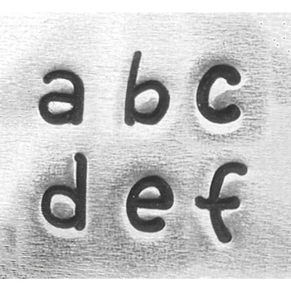 彫金刻印 最新モデル 使いやすいサイズ Juniper Low 3mm 小文字　英語アルファベット刻...