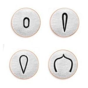 彫金刻印 Arrow Stamp Pack＊矢のデザイン4本セット＊ネイティブ