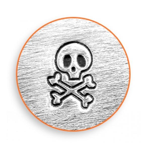 彫金刻印 Skull &amp; Bones＊スカル＆ボーン 高品質最新モデル。革細工/レザークラフトにも*...