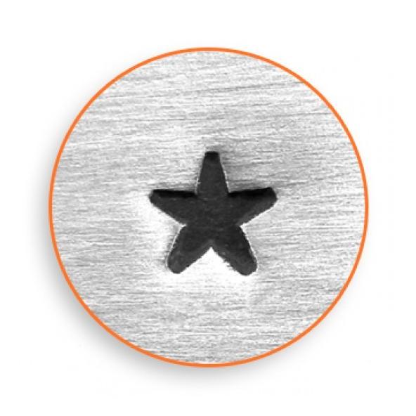 彫金刻印 Solid Star 3mm＊星★ マーク 高品質最新モデル。革細工/レザークラフトにも*...
