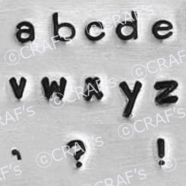 彫金刻印 Stargazer Letter Low 2mm＊スターゲイザーフォント。小さくて使いやす...