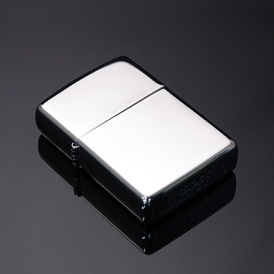 ZIPPO 高純度銀めっき100μ 200番 ミラー 80001　正規品 銀めっき厚付け 年変化を楽...