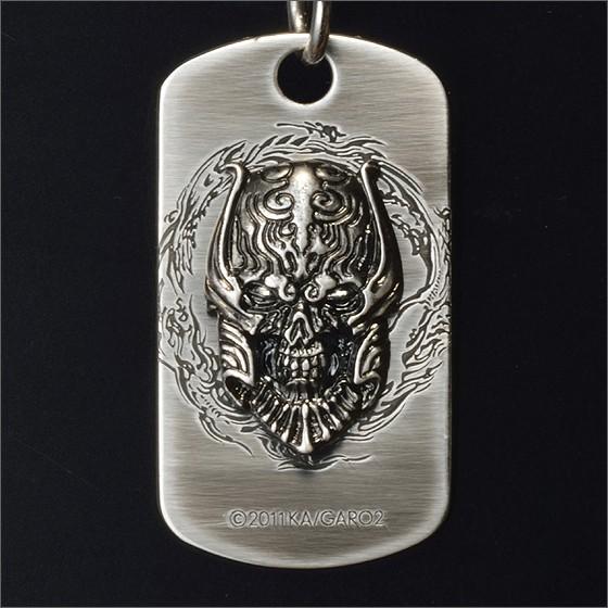 牙狼＜GARO＞ガロ 〜MAKAISENKI〜 キーホルダー［ザルバ］　銀の魔導輪の質感！　/正規品...
